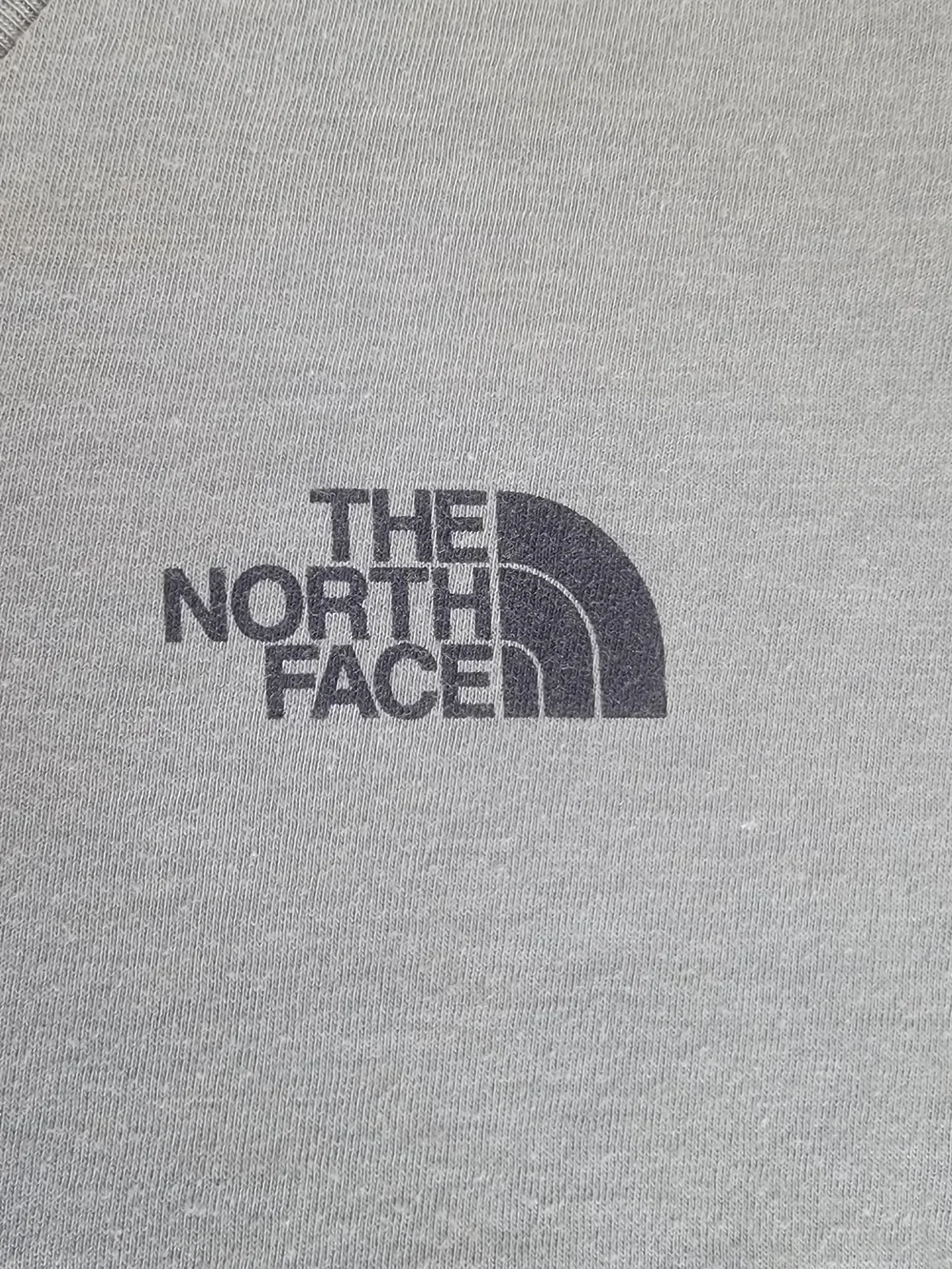 The North Face Bears Graphic V-Neck Tee Tri-Blend Light Blue Women's Size Small - Picture 5 of 11